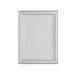 Durable Outdoor Snap Frame Weatherproof Poster Holder Notice Board - A4 Silver 506123