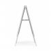 Durable A Board Foldable Pavement Sign Double Sided Snap Frame Stand - A1 Silver 506623