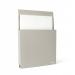 Durable Info Box Self Adhesive Document File Holder Wall Display - A4 Grey 507210