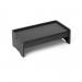 Durable Premium Felt Monitor Riser Laptop Stand - Height-Adjustable Shelf 