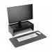 Durable Premium Felt Monitor Riser Laptop Stand - Height-Adjustable Shelf 