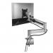 Durable Monitor Mount PRO with Arm for 1 Screen - Desk Clamp Attachment 