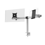 Durable Monitor Mount for 1 Screen and 1 Tablet Desk Clamp - Pack of 1 508723