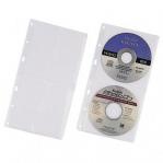 Durable CD Wallets For Ring Binders - Pack of 5 520319