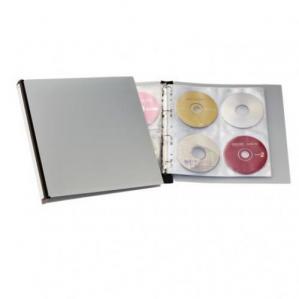 Durable CDDVD Album 96 Binder with 12 multi-punched covers for 4