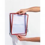 Durable VARIO WALL 10 Display Panel Document Holder - 10 Panel - A4 Colour Coded 556700