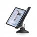 Durable SHERPA MOTION 360 Degree Desk Display Panel Stand - 10 Panels - A4 Black 558701