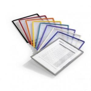 Durable SHERPA Display Panel A4 Assorted Pack of  10