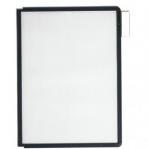 Durable SHERPA&reg; Display Panel A4 Black Pack of 10 560601