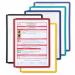 Durable SHERPA Replacement Display Panels - 5 Pack - A4 Red 