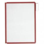 Durable SHERPA&reg; Display Panel A4 Red Pack of 10 560603