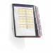 Durable SHERPA WALL 10 Display Panel Document Split Flap Index - A4 Colour Coded 