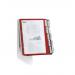 Durable SHERPA WALL 10 Display Panel Document Split Flap Index - A4 Colour Coded 