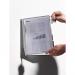 Durable SHERPA WALL 10 Display Panel Document Split Flap Index - A4 Black & Grey 