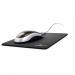 Durable Smooth Non-Slip Foam Precision Mouse Pad - 26 x 22 cm - Charcoal Black 