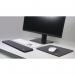 Durable Smooth Non-Slip Foam Precision Mouse Pad - 20 Pack - Charcoal Black 570158