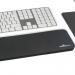 Durable ERGOTOP Soft Touch Mouse Mat with Foam Support Wrist Rest Pad - Grey 