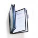 Durable SHERPA WALL 5 Display Panel Document Holder - 5 Panels - A4 Colour Coded 