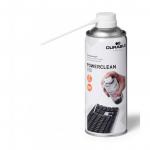 Durable POWERCLEAN Strong Compressed Air Duster Keyboard PC Cleaner Can - 350ml 582919