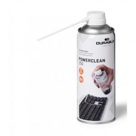 Durable POWERCLEAN Non-Flammable Compressed Air Duster Can - 6 Pack - 350ml 582919