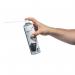 Durable POWERCLEAN PLUS Compressed Air Duster Keyboard Can - 6 Pack - 400ml 583619