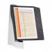 Durable SHERPA WALL 10 Display Panel Document Holder - 10 Panels - A4 Black 