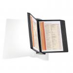 Durable SHERPA WALL 10 Display Panel Document Holder - 10 Panels - A4 Black 585401