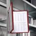 Durable VARIO WALL 5 Panel Magnetic Display Panel Document Holder - A4 Red 