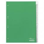 Durable INDEX SET 1-31 with welded Pre-Inserted Tabs and 31 division sheets univ. punching Green