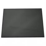 Durable Desk Mat with Clear Overlay 65 x 52cm Black - Pack of 5 720301