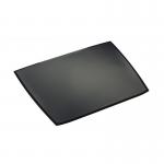 Durable ARTWORK Overlay Desk Mat - Non-Slip with Clear Anti-Glare Cover - Black 722101