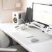 Durable ARTWORK Overlay Desk Mat with Clear Anti-Glare Cover - 5 Pack - Grey 722110