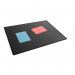 Durable Clear Overlay Desk Mat Notes Protector Pad - 5 Pack - 53x40 cm - Black 722201
