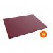 Durable Clear Overlay Desk Mat Notes Protector Pad - 5 Pack - 53x40 cm - Red 722203