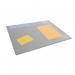 Durable Calendar PC Desk Pad Protector Mat with Clear Overlay - 5 Pack - Grey 722310