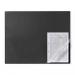 Durable Clear Overlay Edge Protector Desk Mat Pad for Notes - 65x50 cm - Black 