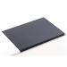 Durable Clear Overlay Edge Protector Desk Mat Pad for Notes - 65x50 cm - Black 