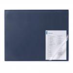 Durable Clear Overlay Edge Protector Desk Mat Pad for Notes - 65x50 cm - Blue 729307