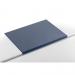 Durable Clear Overlay Edge Protector Desk Mat Pad for Notes - 65x50 cm - Blue 