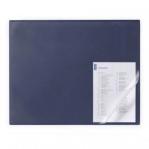 Durable Desk Mat with Edge Protector 65 x 52cm Dark Blue Pack of 5 729307