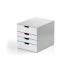 Durable VARICOLOR MIX Desktop Organiser 4 Drawer Colour Coded Storage A4+ 762427