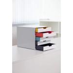 Durable VARICOLOR Desktop Organiser 5 Drawer Colour Coded Modular Storage - A4+ 762527