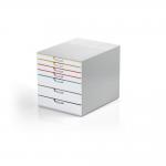 Durable VARICOLOR MIX Desktop Organiser 7 Drawer Colour Coded Storage - A4+ 762727