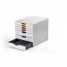 Durable VARICOLOR MIX Desktop Organiser 7 Drawer Colour Coded Storage A4+ 762727