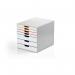 Durable VARICOLOR MIX Desktop Organiser 7 Drawer Colour Coded Storage A4+ 762727