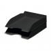 Durable ECO Recycled Plastic Stackable Letter Tray Document File - A4+ Black 