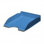 Durable ECO Recycled Plastic Stackable Letter Tray Document File - A4+ Blue 775606