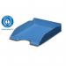 Durable ECO Recycled Plastic Stackable Document Letter Tray - 6 Pack - A4+ Blue 775606