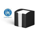 Durable ECO 800 Sheet Note Box Memo Pad - Blue Angel Certified - 6 Pack - Black 775801