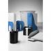 Durable ECO Recycled Plastic Magazine Stand Desk File Holder - 2 Pack - Blue 776106